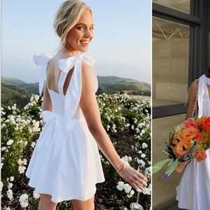 Show Me Your MuMu White Dress NWT